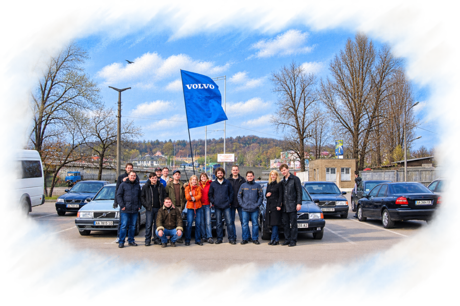 Клубна зустріч з прапором Volvo